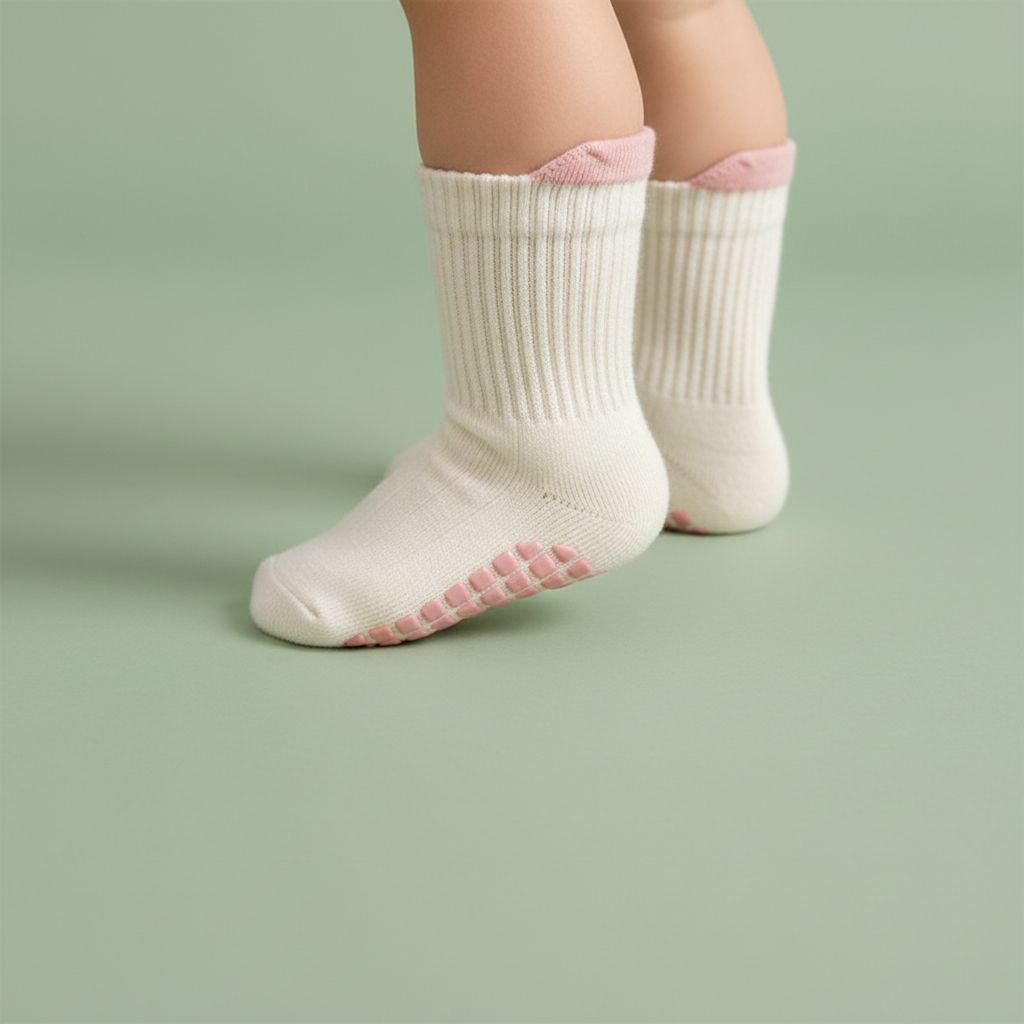 SlipSafe Non-Slip Baby Socks