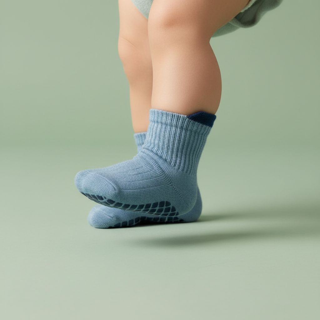 SlipSafe Non-Slip Baby Socks