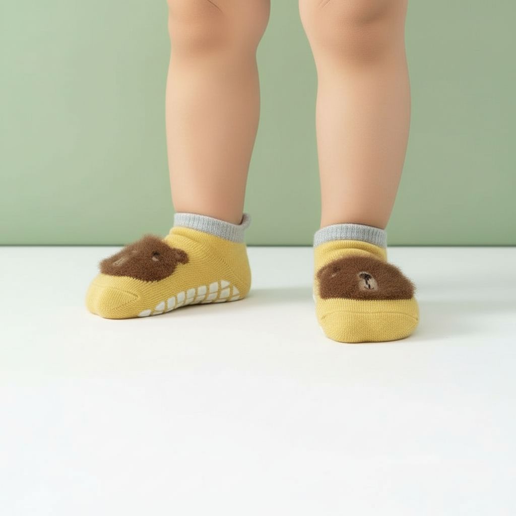 SlipSafe Non-Slip Baby Socks