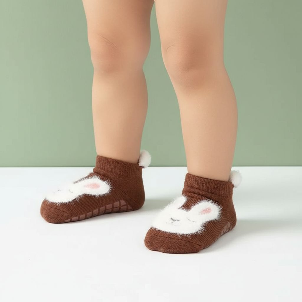 SlipSafe Non-Slip Baby Socks