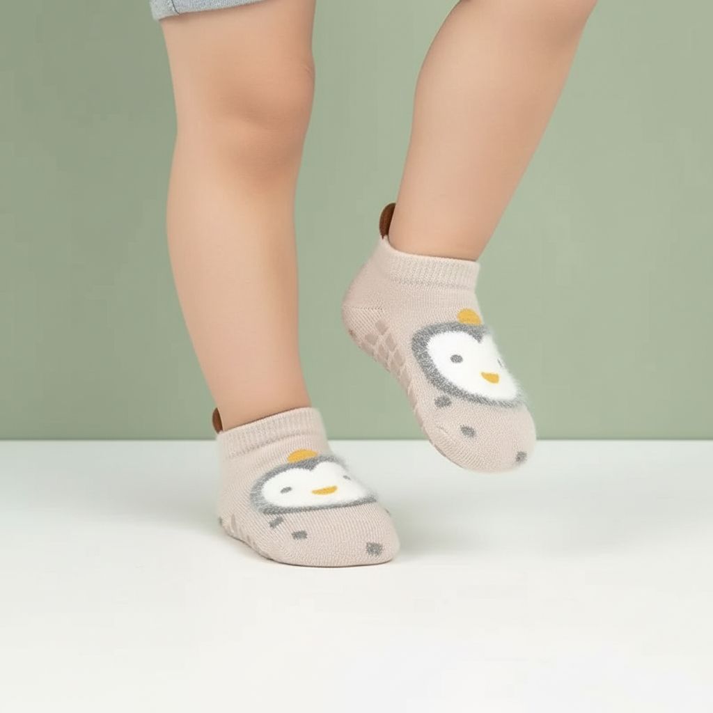 SlipSafe Non-Slip Baby Socks