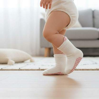 SlipSafe Halkfria Babysockor – 3-pack