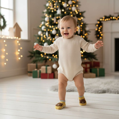 SlipSafe Non-Slip Baby Socks