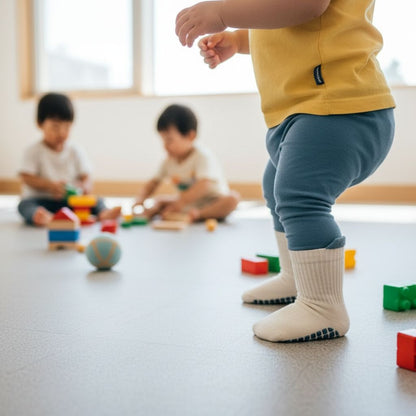 SlipSafe Halkfria Babysockor – 3-pack