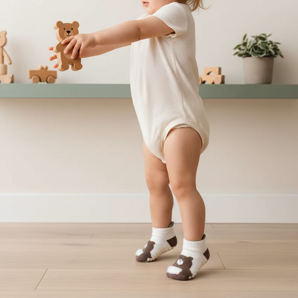 SlipSafe Non-Slip Baby Socks